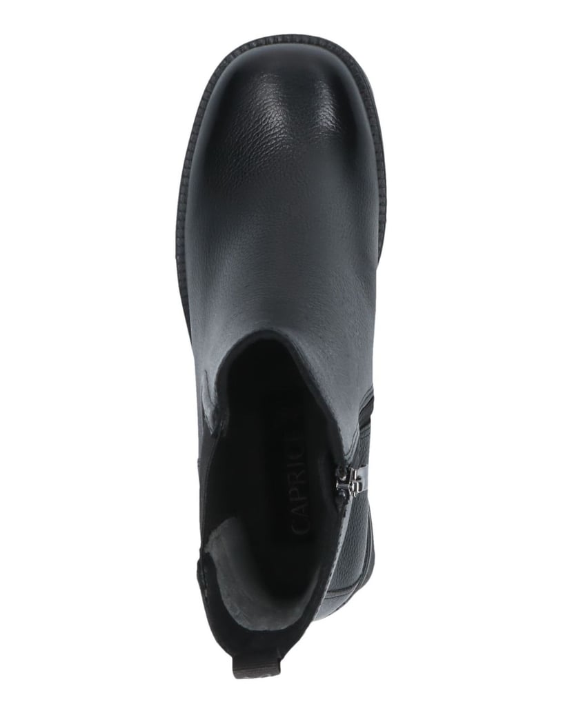 Caprice-Stiefelette-schwarz