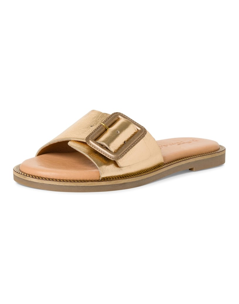 TAMARIS-Pantoffel-gold