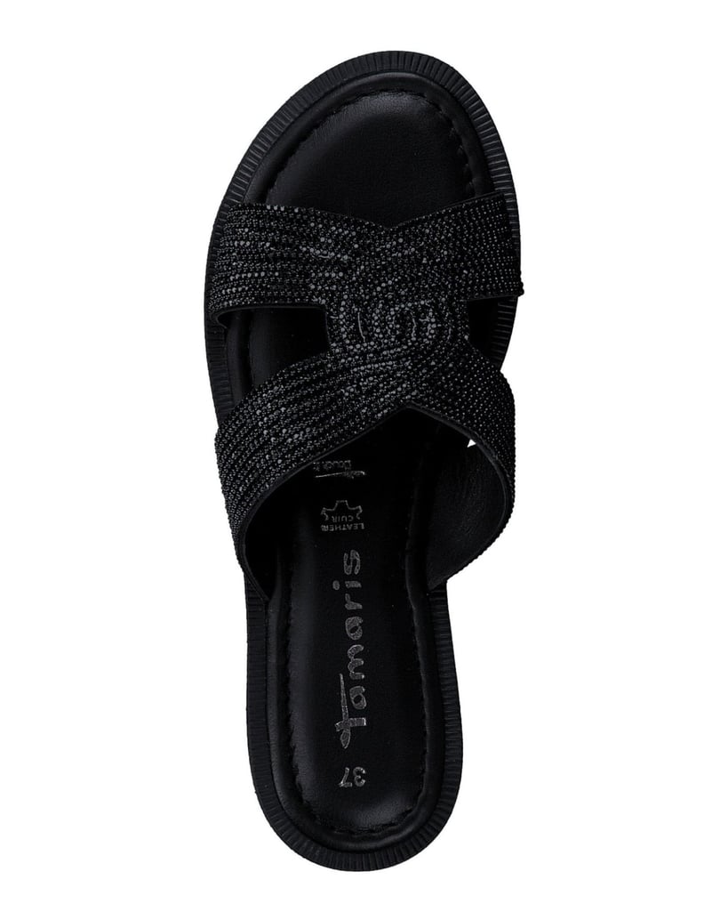 TAMARIS-Pantolette-schwarz