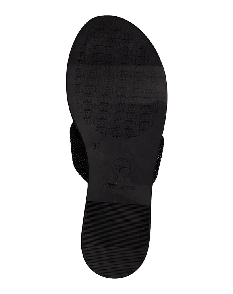 TAMARIS-Pantolette-schwarz