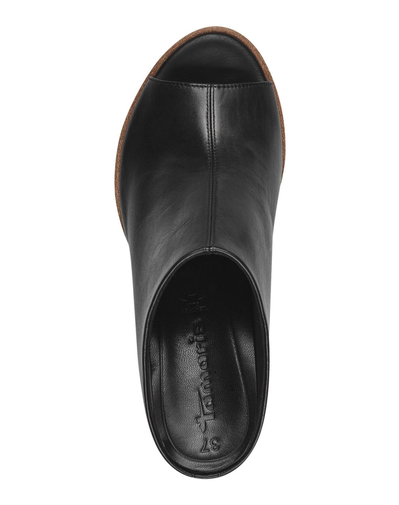 TAMARIS-Pantolette-schwarz