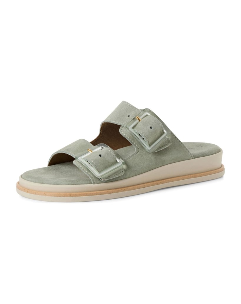 TAMARIS-Pantolette-grün