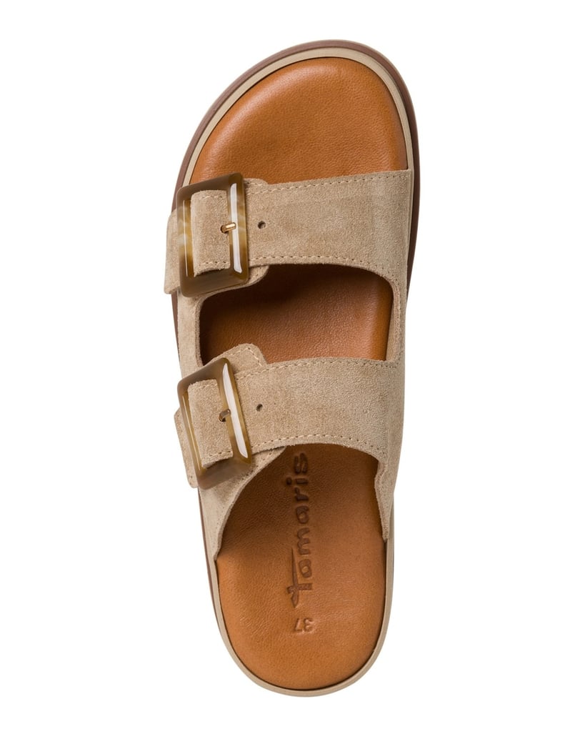 TAMARIS-Pantolette-grün