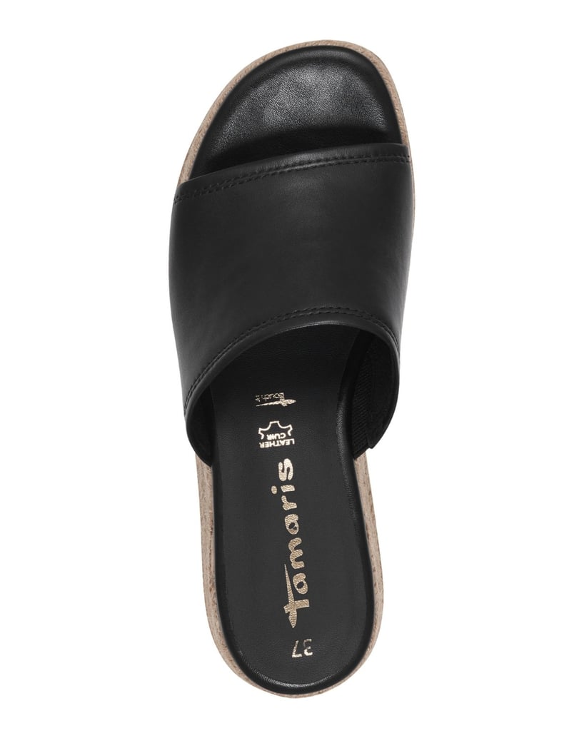 TAMARIS-Pantolette-schwarz