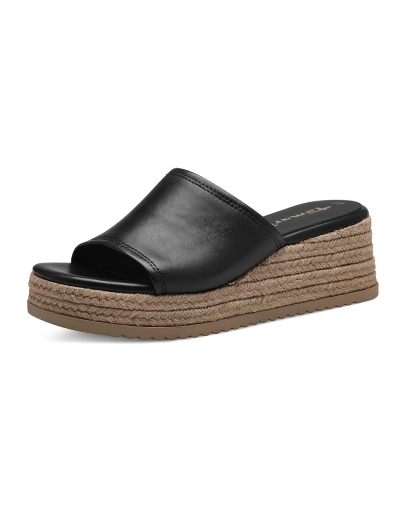 TAMARIS-Pantolette-schwarz