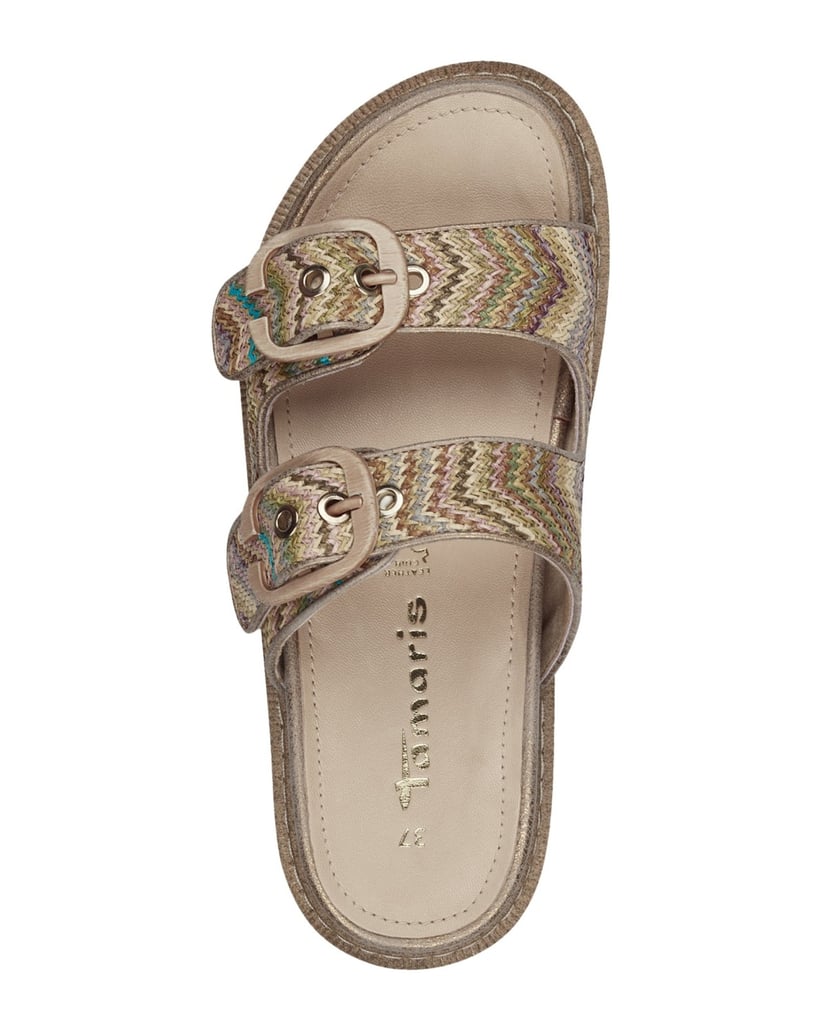 TAMARIS-Pantolette-grün