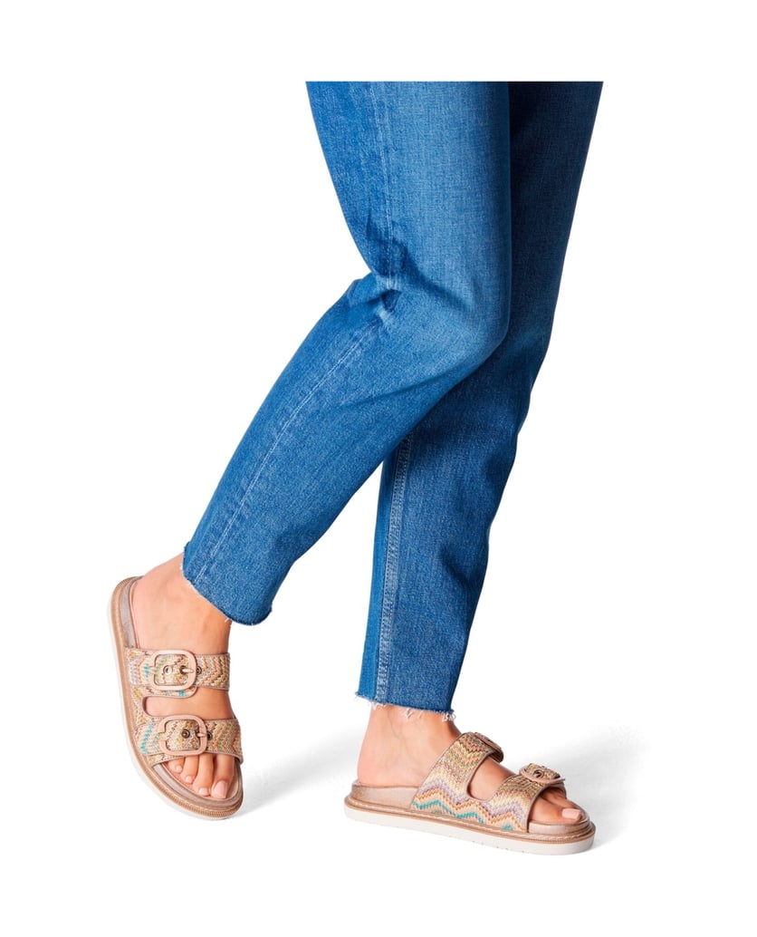 TAMARIS-Pantolette-grün