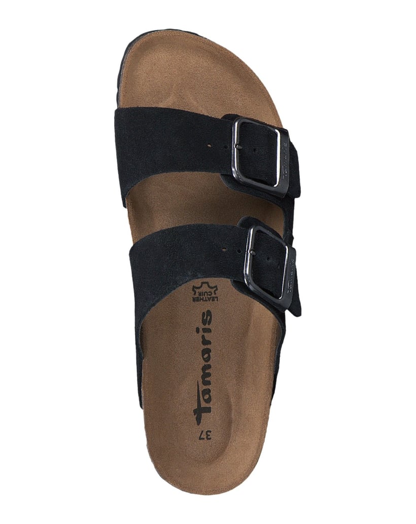 TAMARIS-Pantolette-schwarz