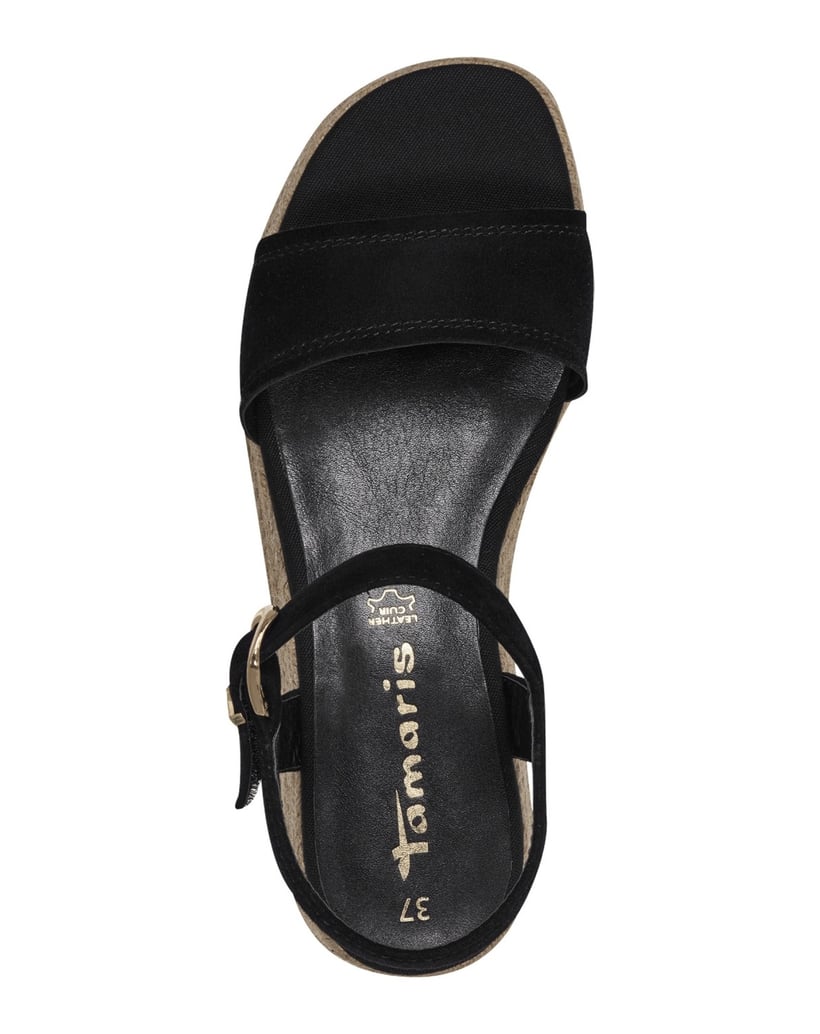 TAMARIS-Sandalette-schwarz