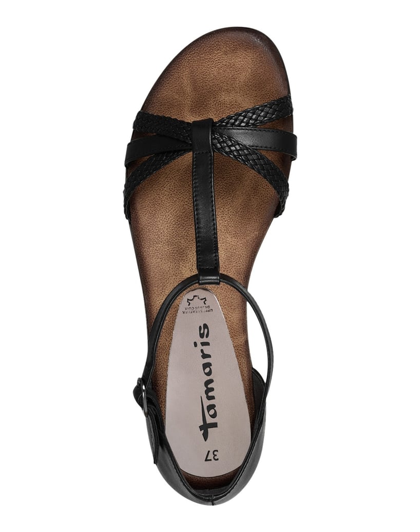 TAMARIS-Sandale-schwarz