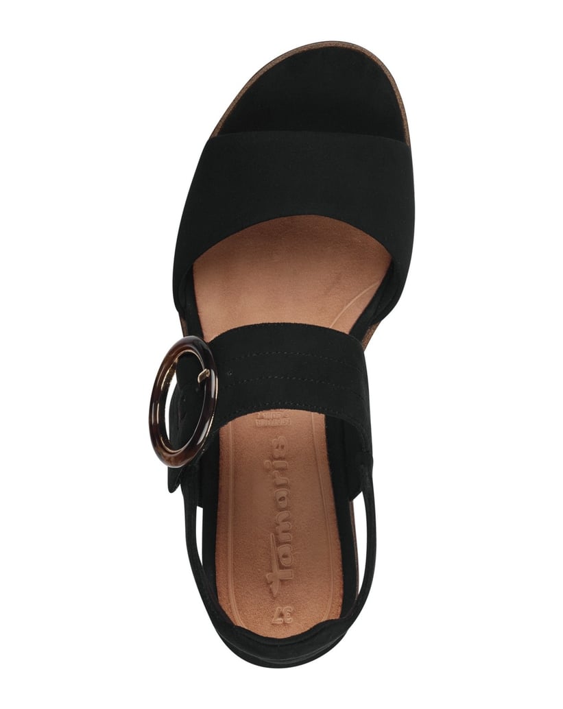 TAMARIS-Sandalette-schwarz