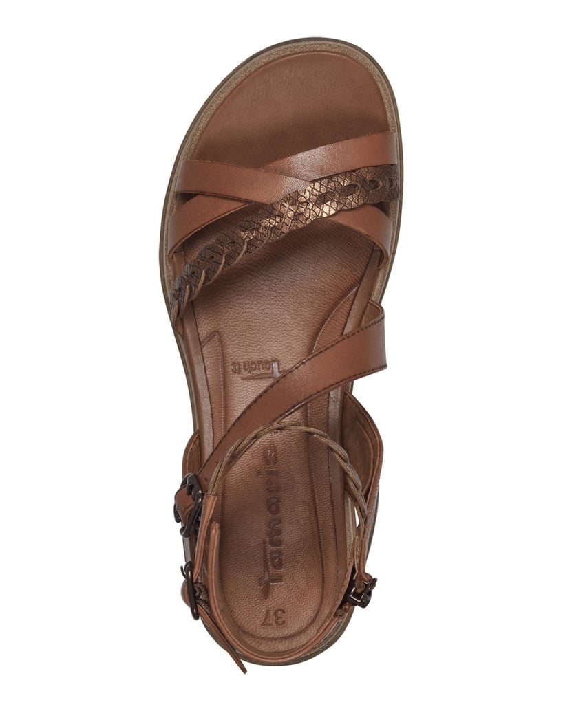 TAMARIS-Sandalette-cognac