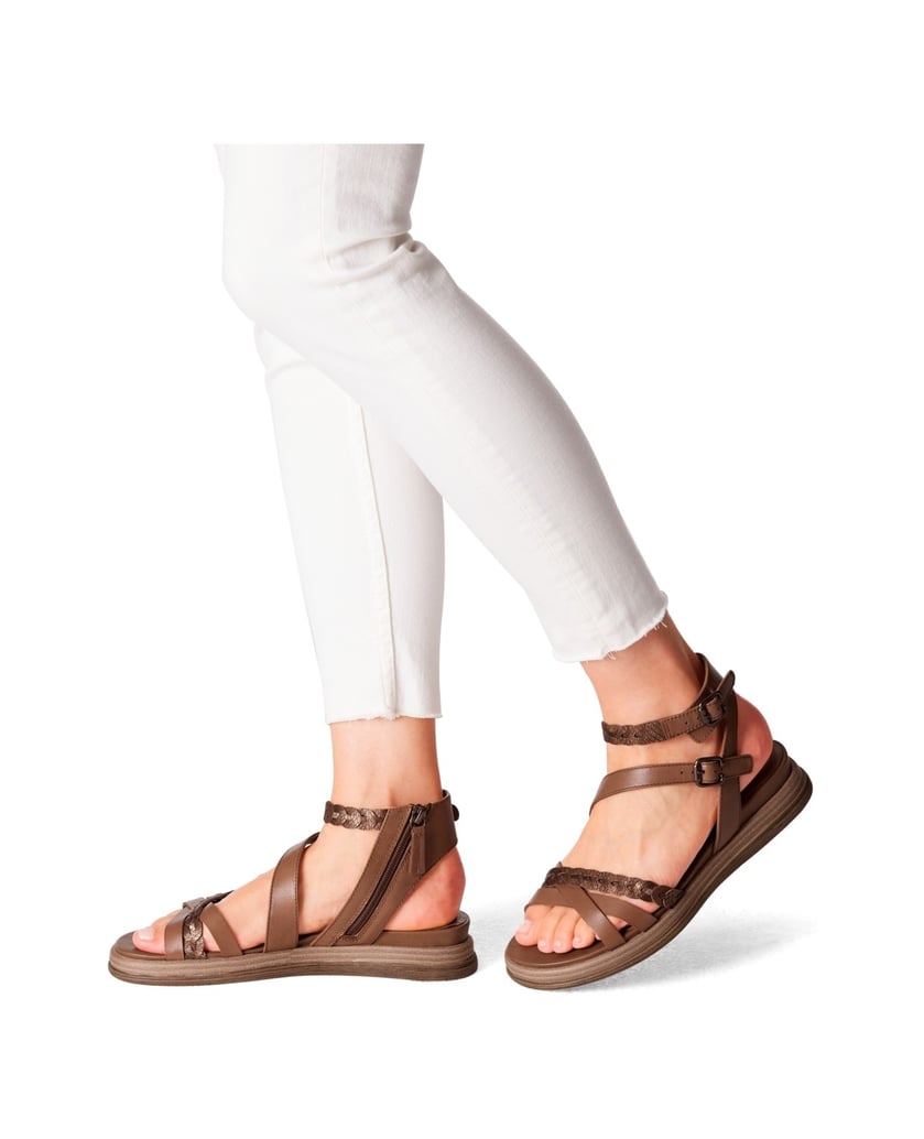 TAMARIS-Sandalette-cognac