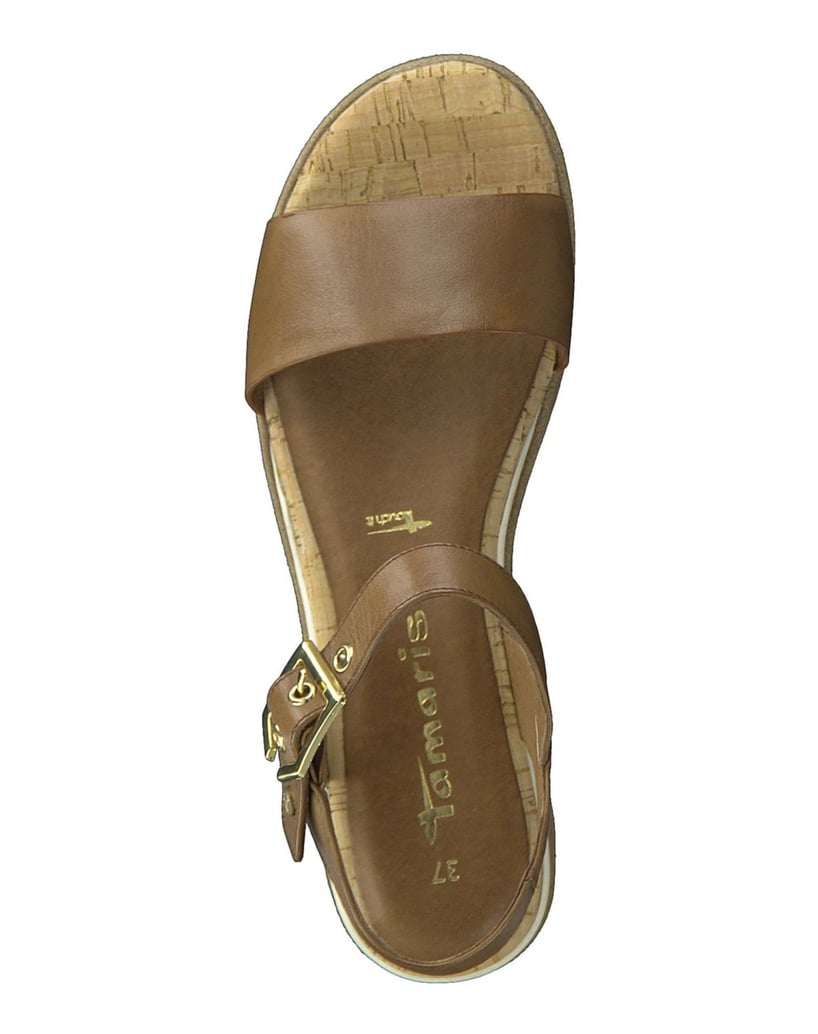 TAMARIS-Sandalette-braun