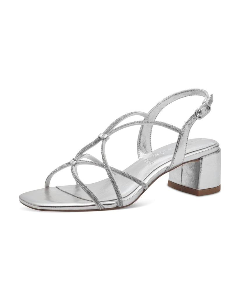 TAMARIS-Sandalette-silber