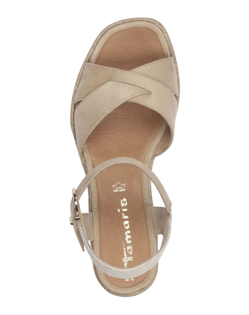 TAMARIS-Sandalette-braun