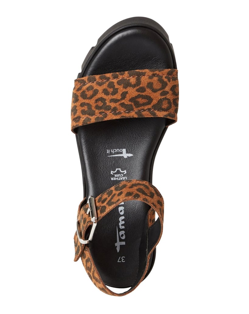 TAMARIS-Sandalette-braun