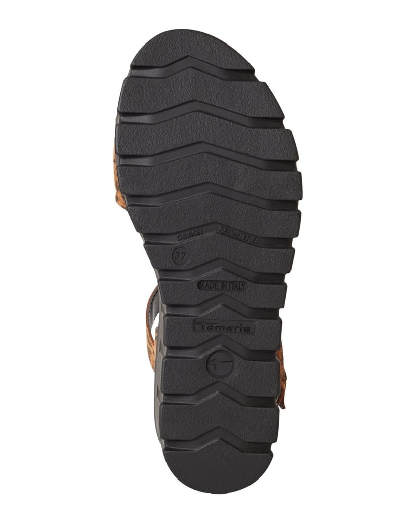 TAMARIS-Sandalette-braun