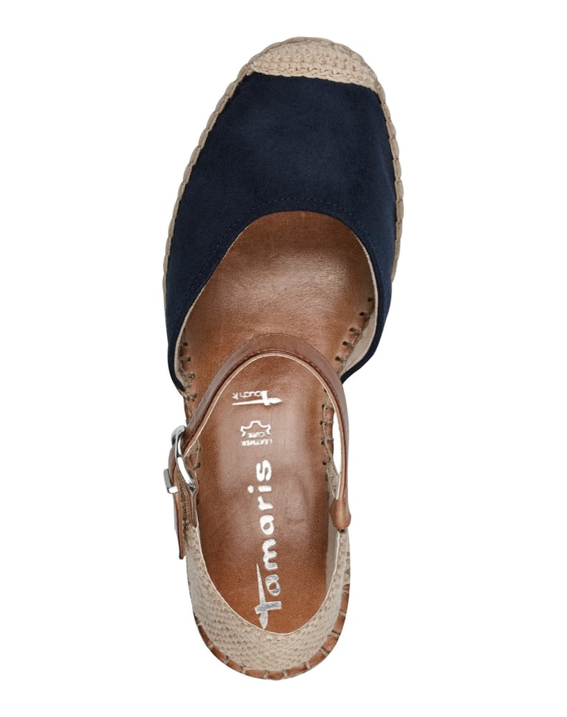 TAMARIS-Espadrill-blau