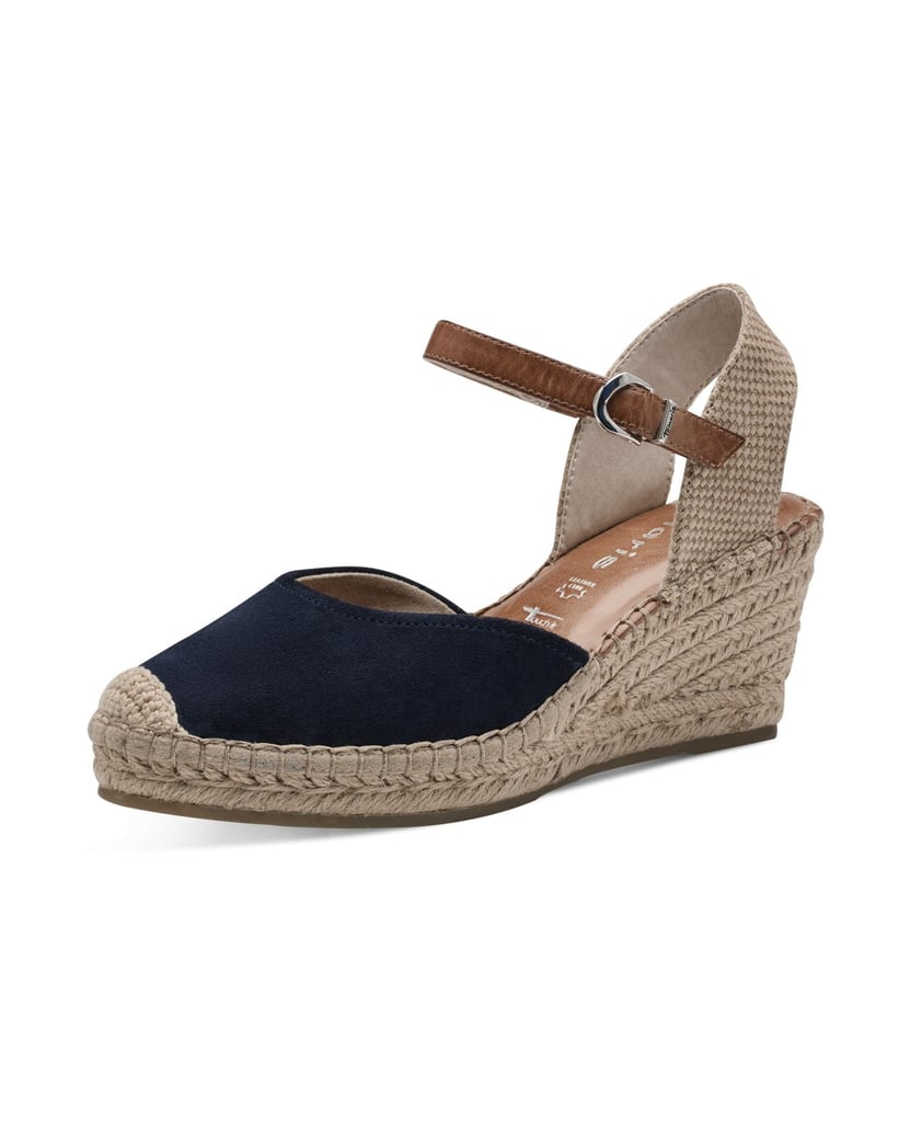TAMARIS-Espadrill-blau
