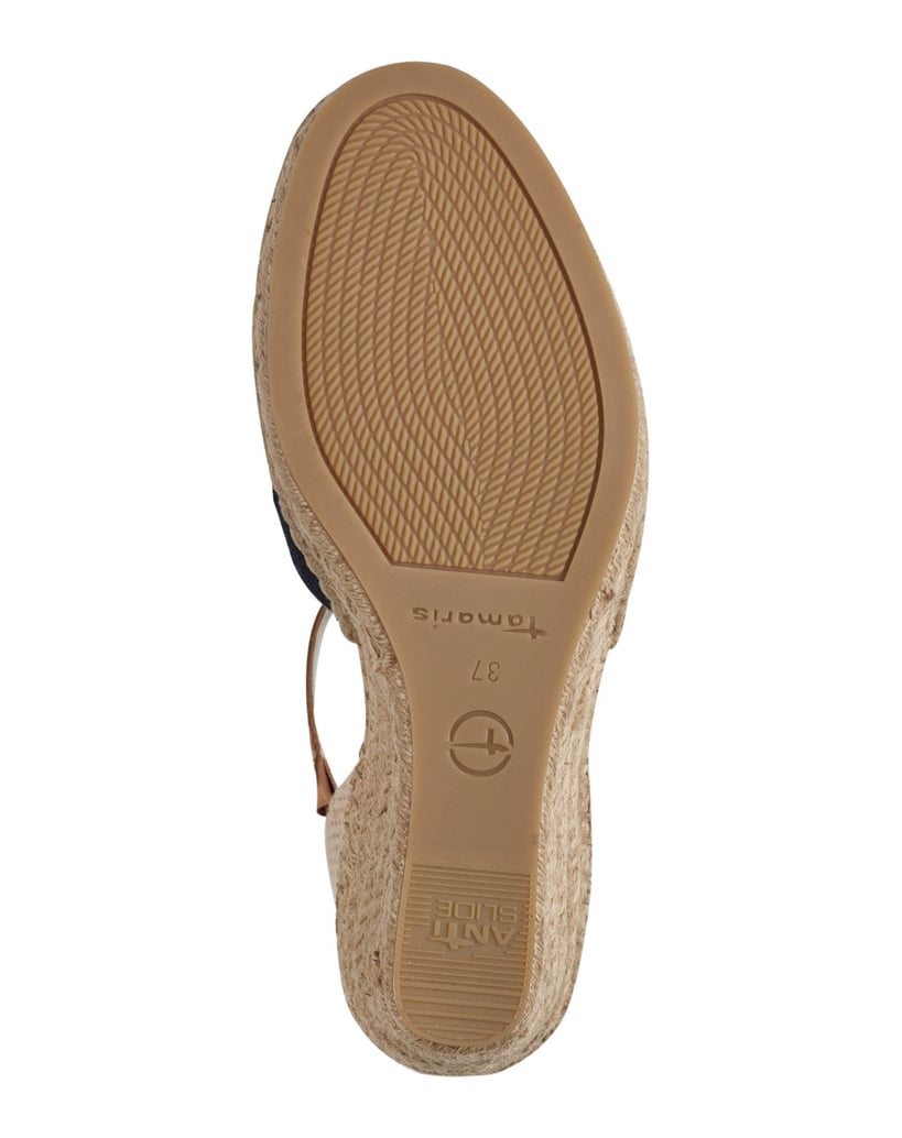 TAMARIS-Espadrill-blau