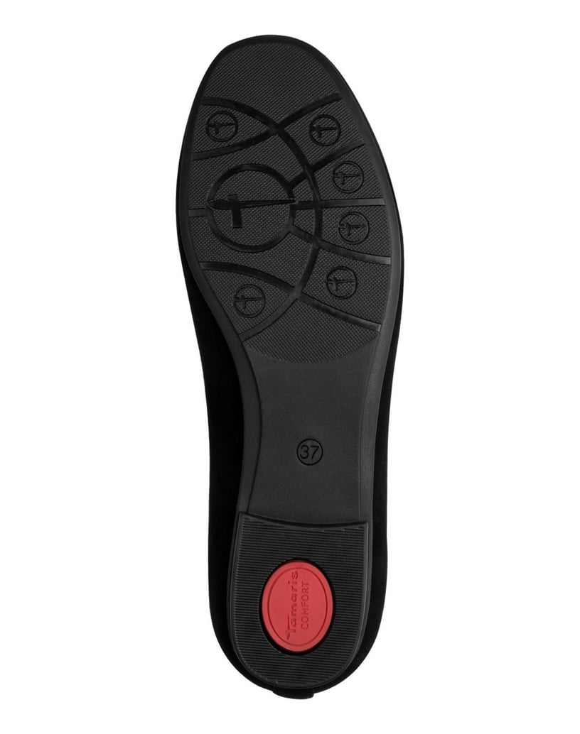 TAMARIS-baleríny-čierna