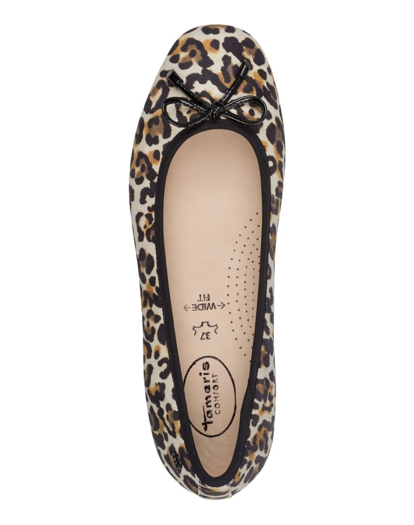 TAMARIS-baleríny-čierna