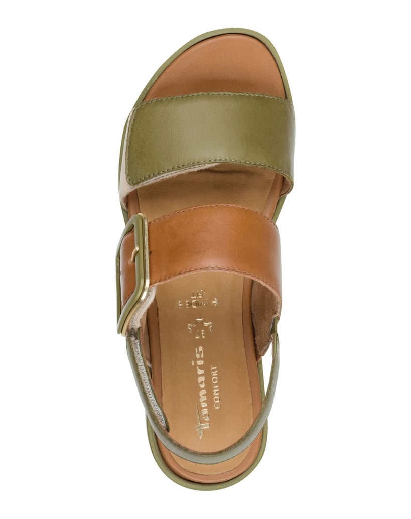 TAMARIS-sandále-čierna