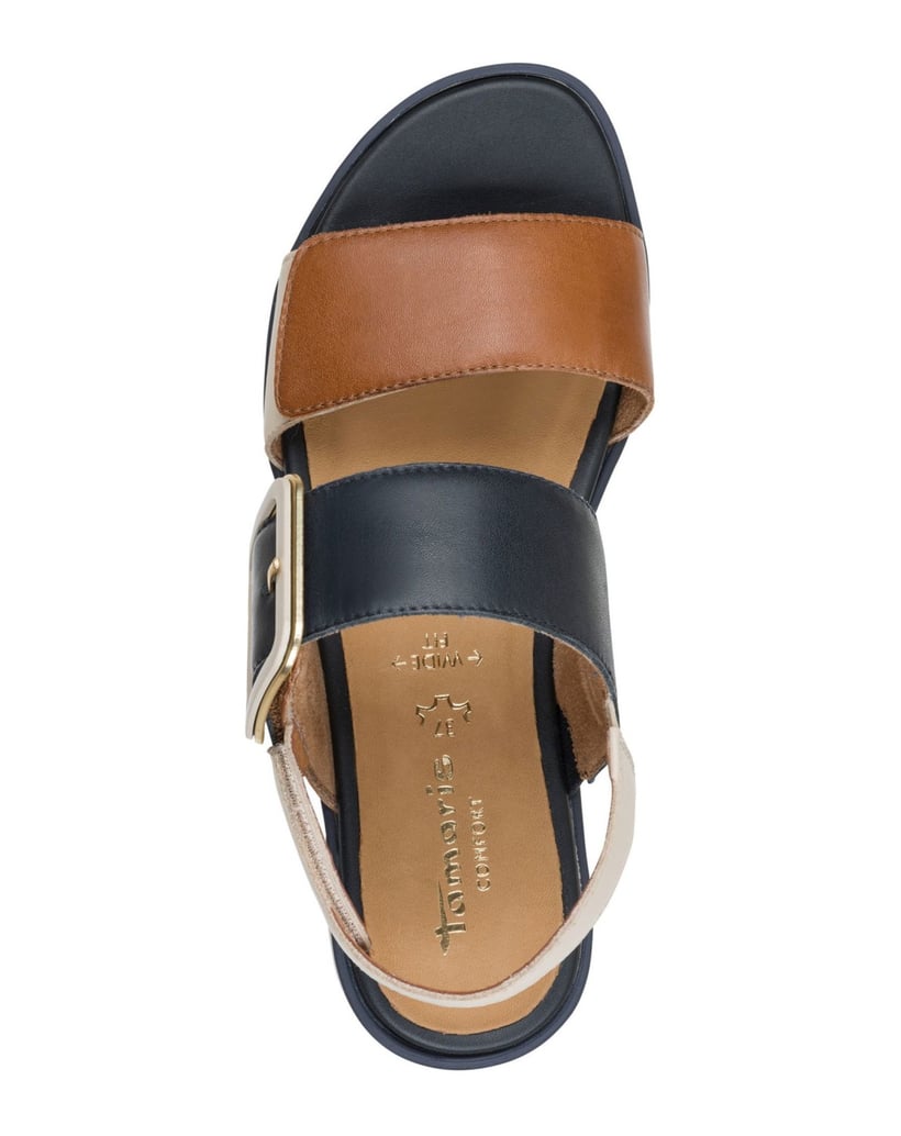 TAMARIS-sandále-čierna