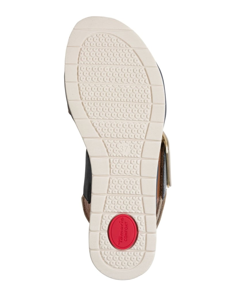 TAMARIS-sandále-čierna