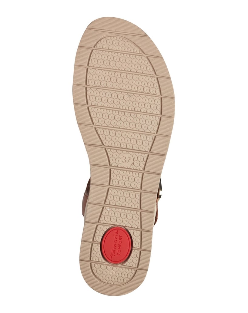 TAMARIS-Sandalette-braun