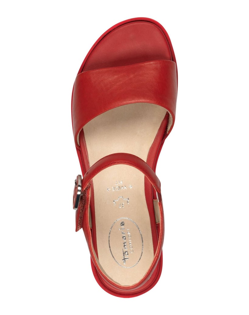 TAMARIS-Sandalette-braun