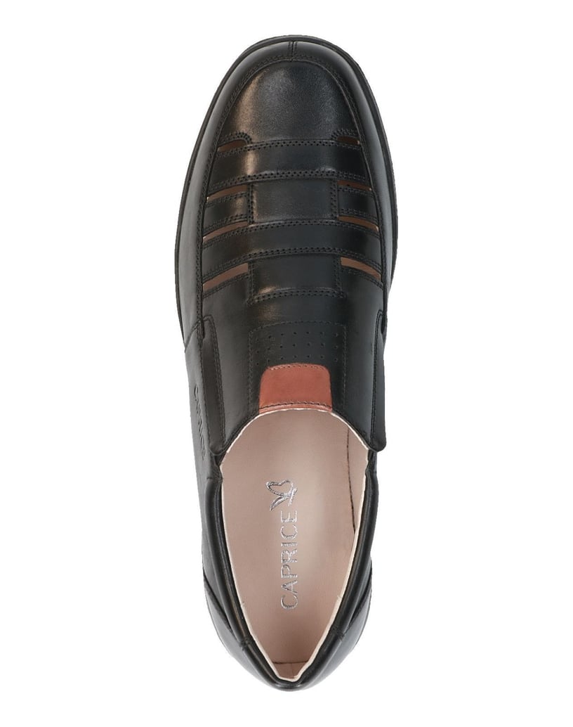 Caprice-Slipper-schwarz