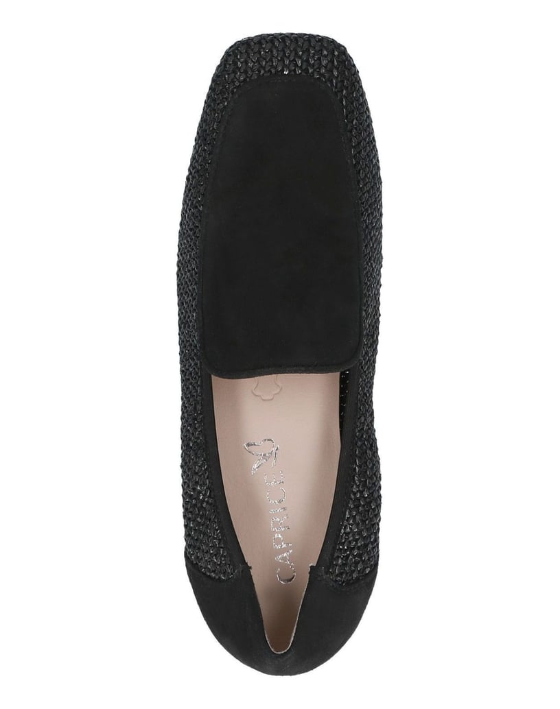 Caprice-Slipper-schwarz