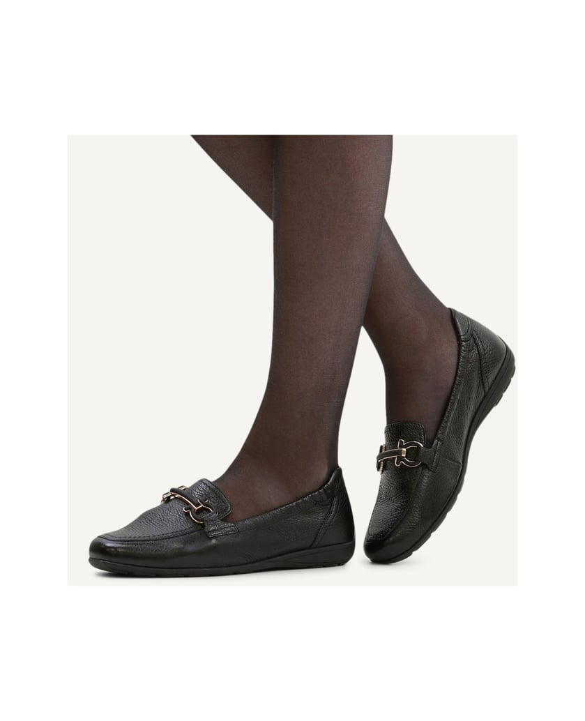 Caprice-Slipper-schwarz