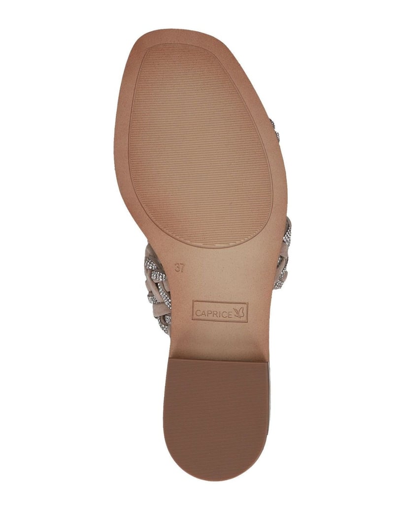 Caprice-Pantolette-schwarz