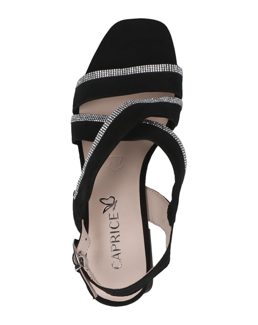 Caprice-Sandalette-schwarz