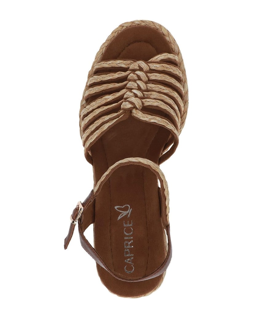 Caprice-Sandalette-cognac