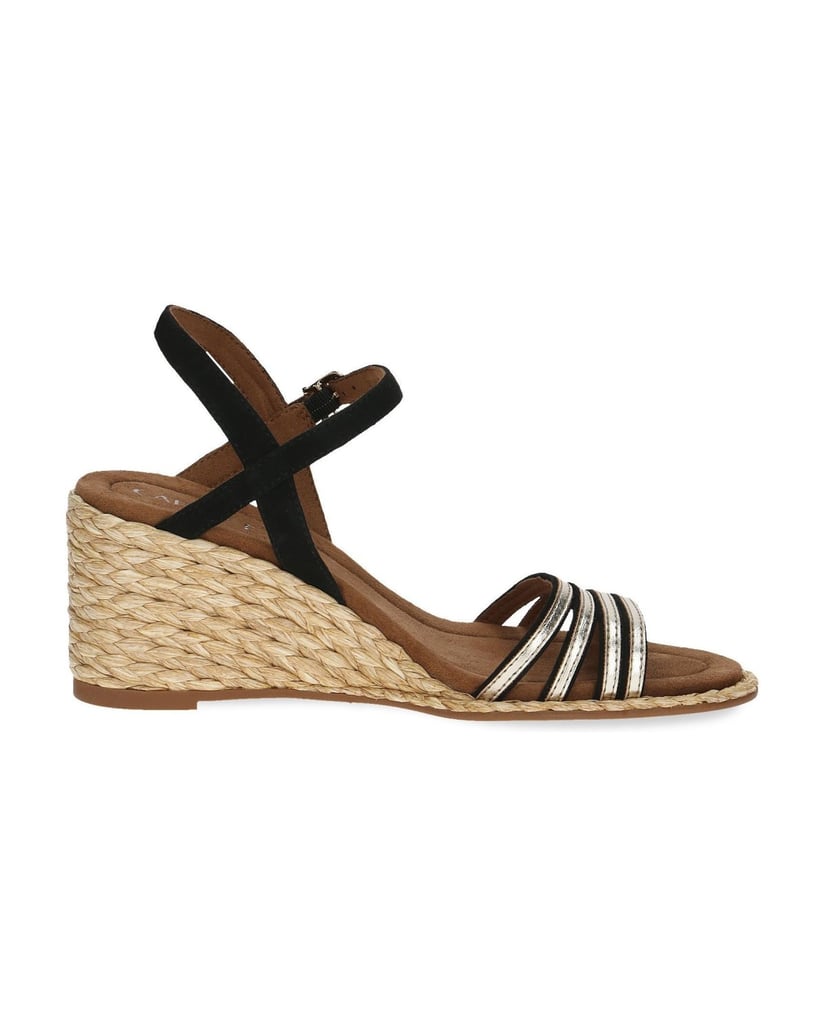 Caprice-Sandalette-schwarz