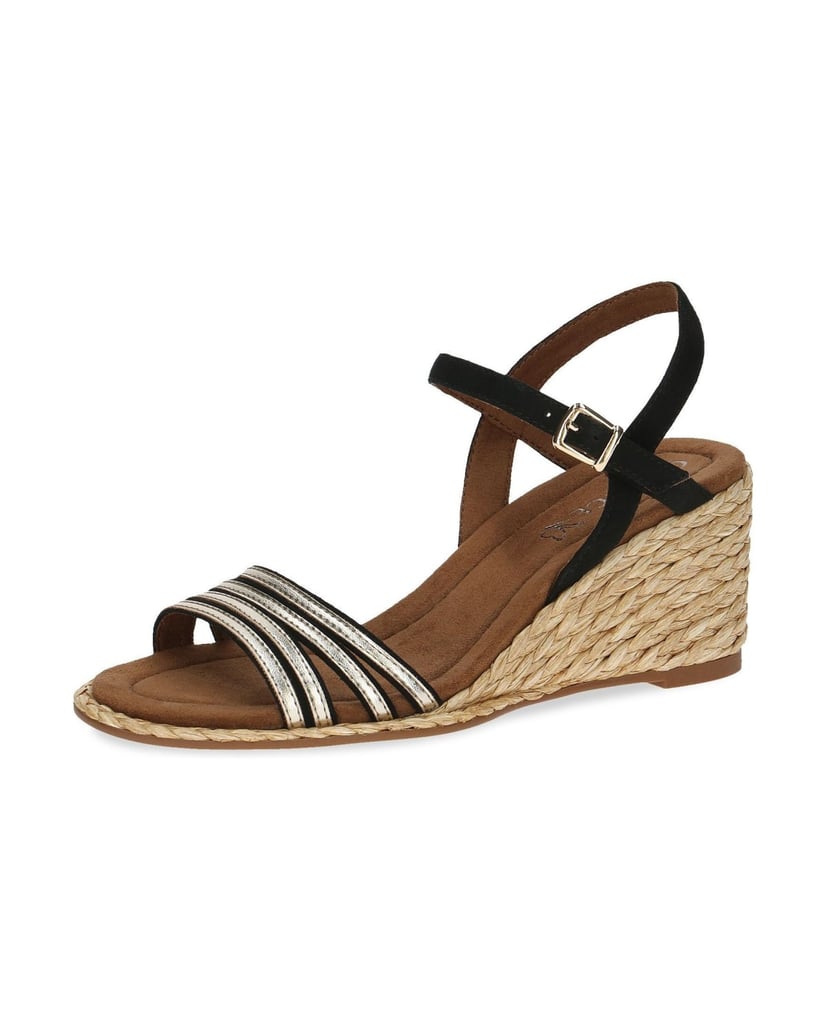 Caprice-Sandalette-schwarz