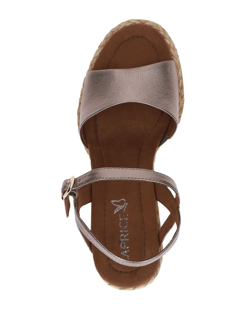 Caprice-Sandalette-schwarz