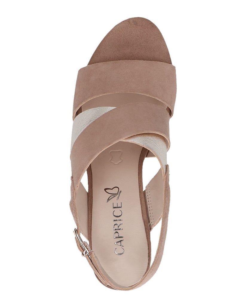 Caprice-Sandalette-schwarz