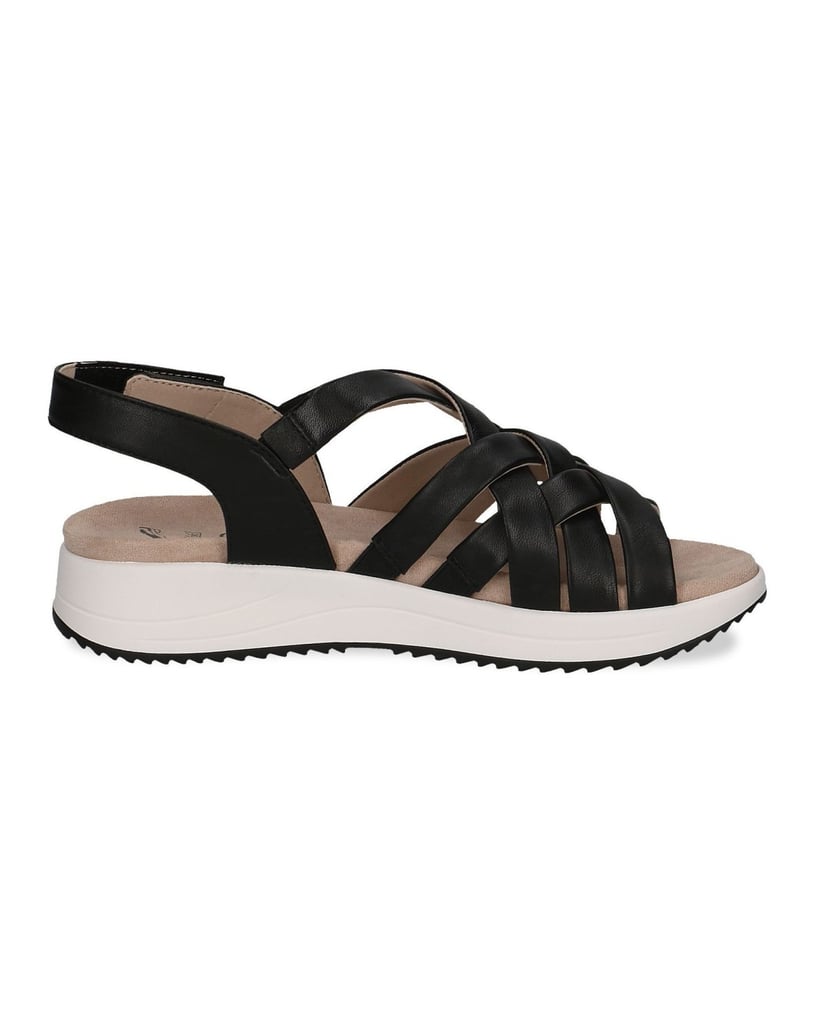 Caprice-Sandale-schwarz