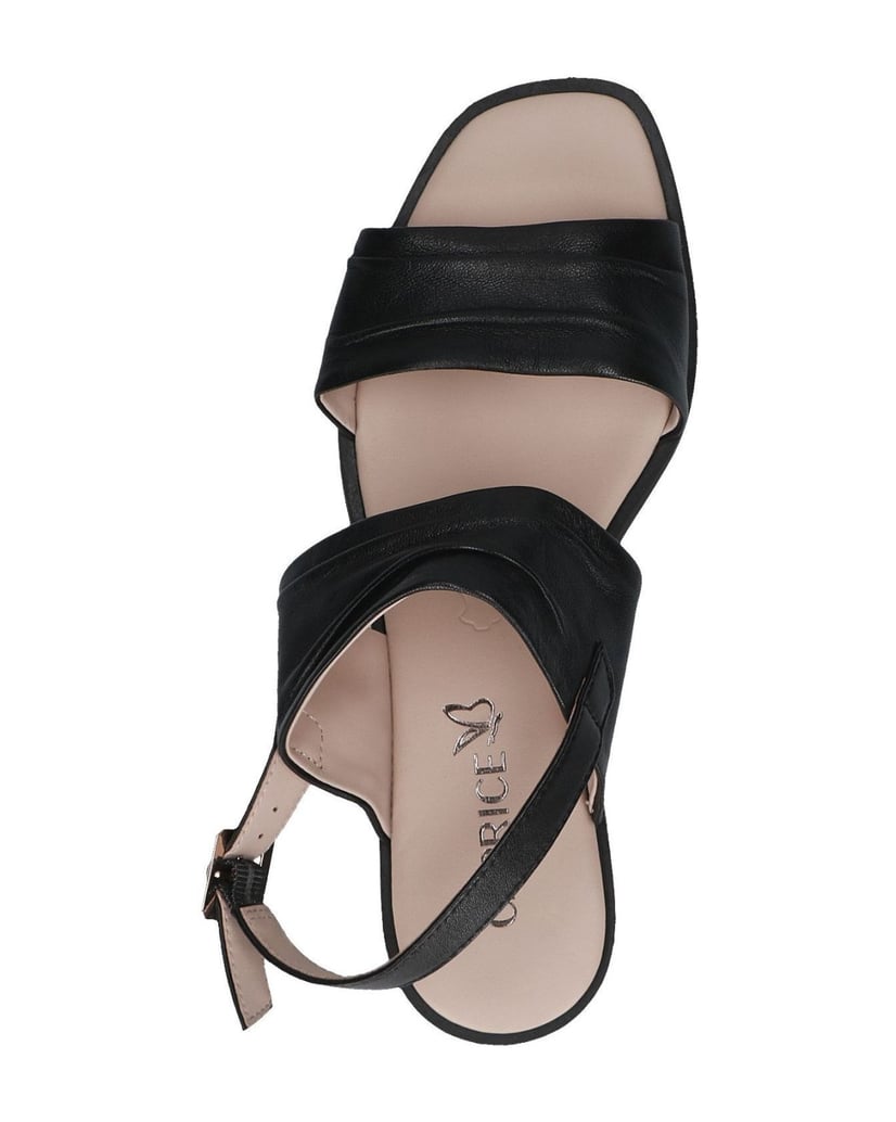 Caprice-Sandale-schwarz