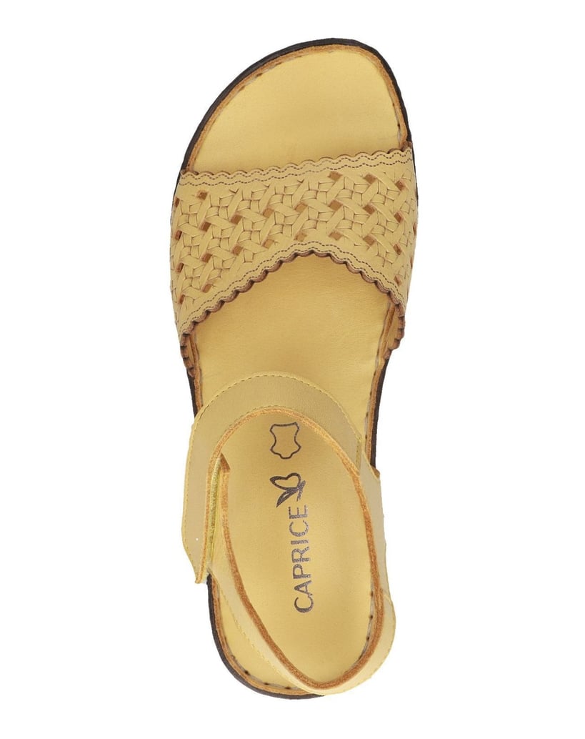 Caprice-Sandalette-gelb