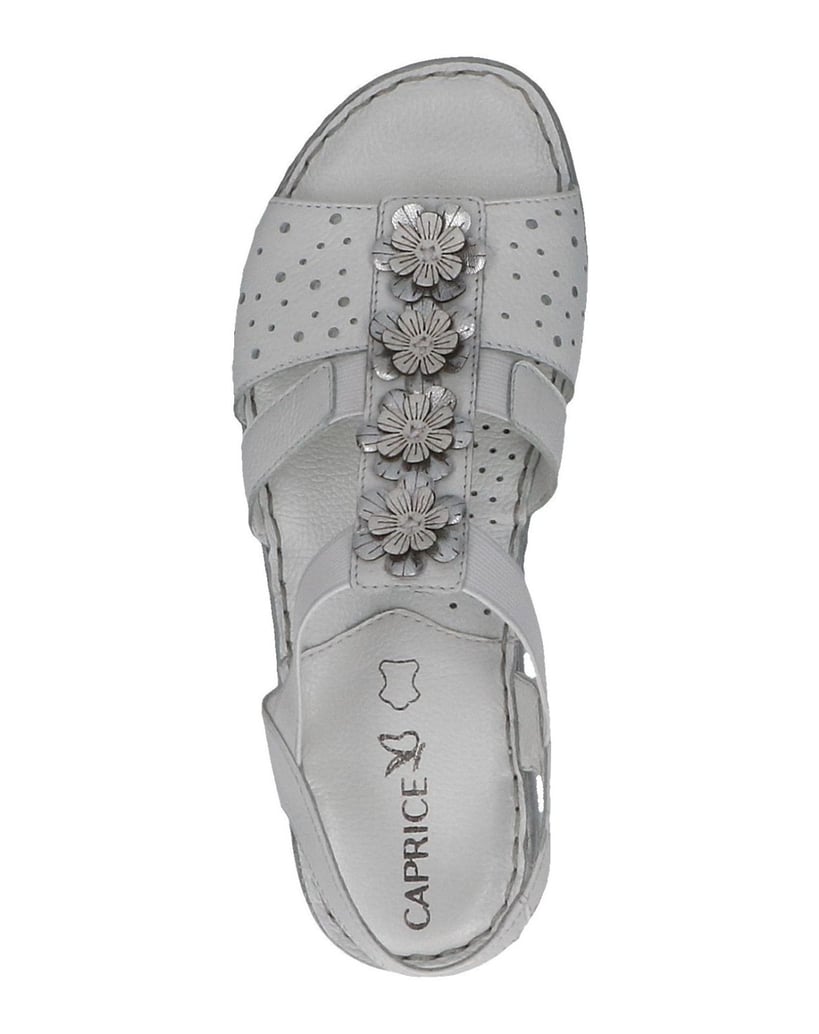 Caprice-Sandalette-weiss