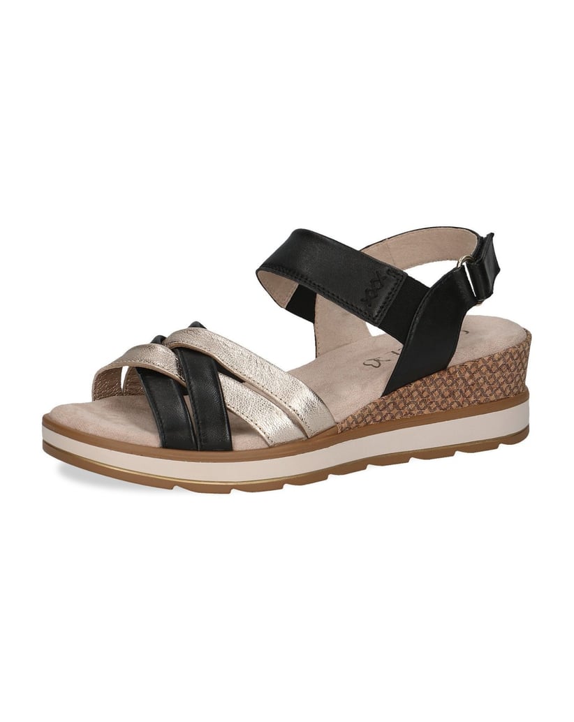 Caprice-Sandalette-schwarz