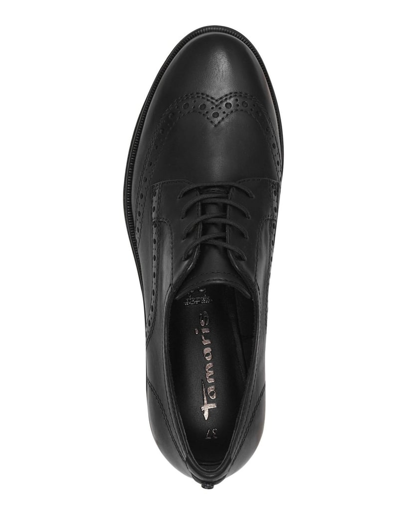 TAMARIS-Halbschuh-schwarz