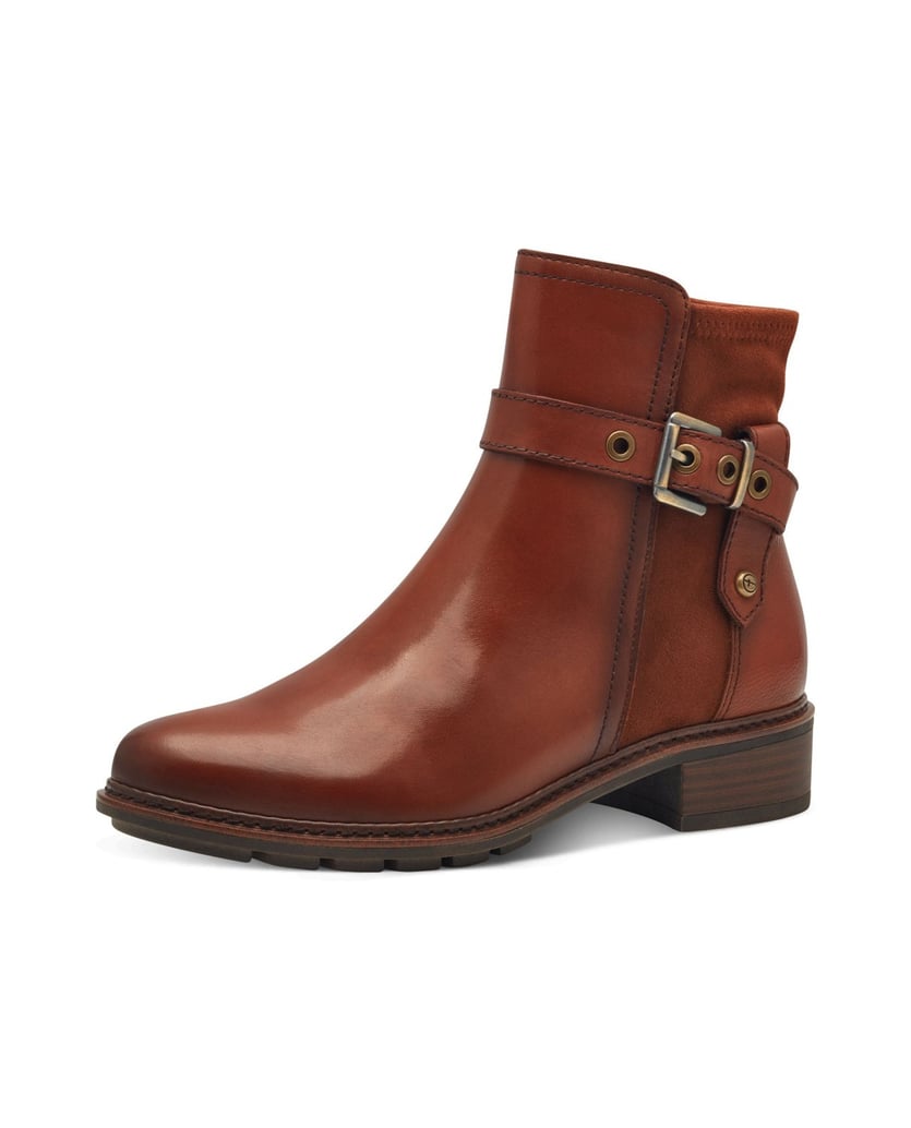 TAMARIS-Stiefelette-cognac