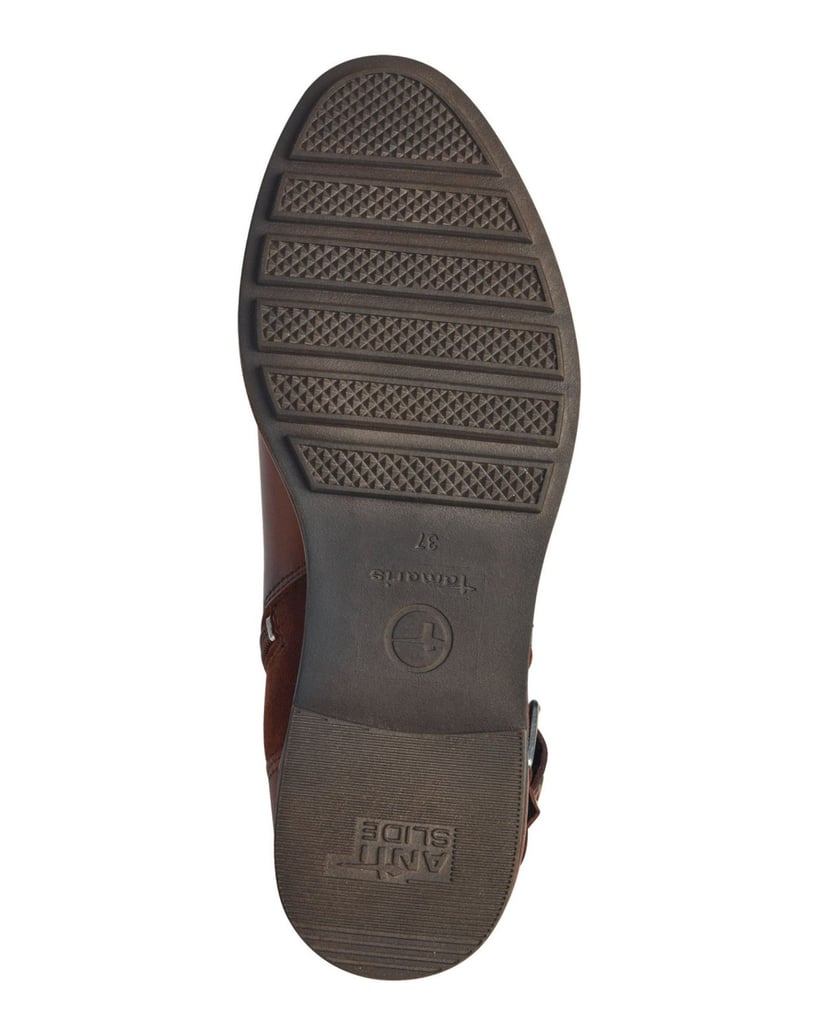 TAMARIS-Stiefelette-cognac